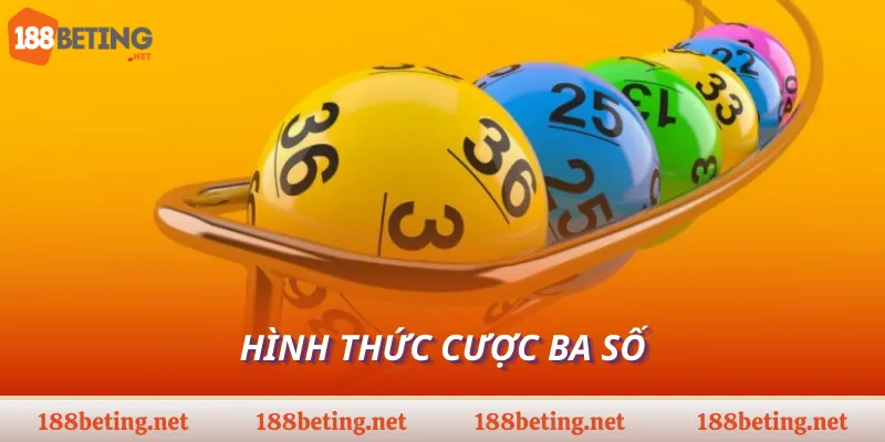 Hình thức cược ba số