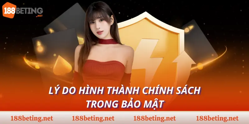 Lý do hình thành chính sách trong bảo mật